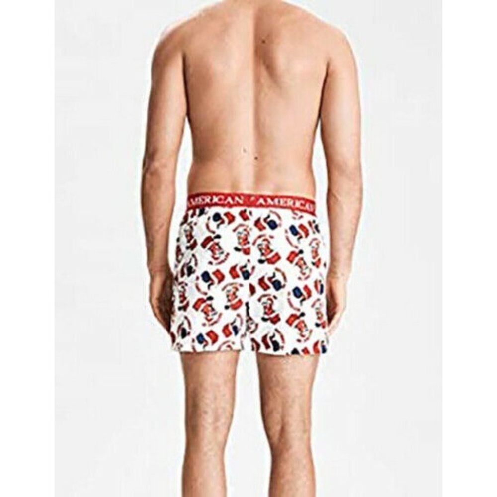 NWT American Eagle Bottoms Up 2XL 2X Boxer Shorts Maroon Gag Giftโ Christmas New